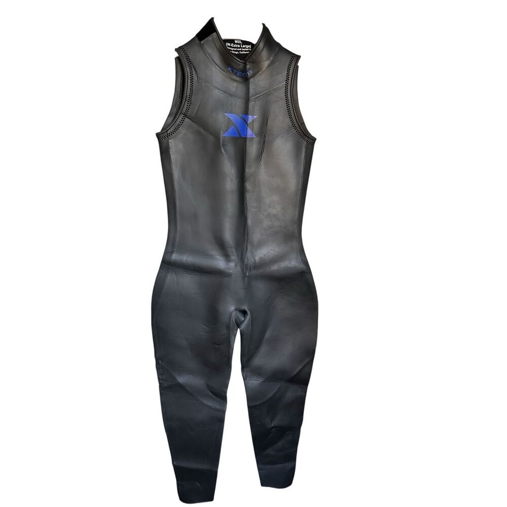 Xterra Women’s Triathlon Sleeveless Wet Suit Black Size W-XL